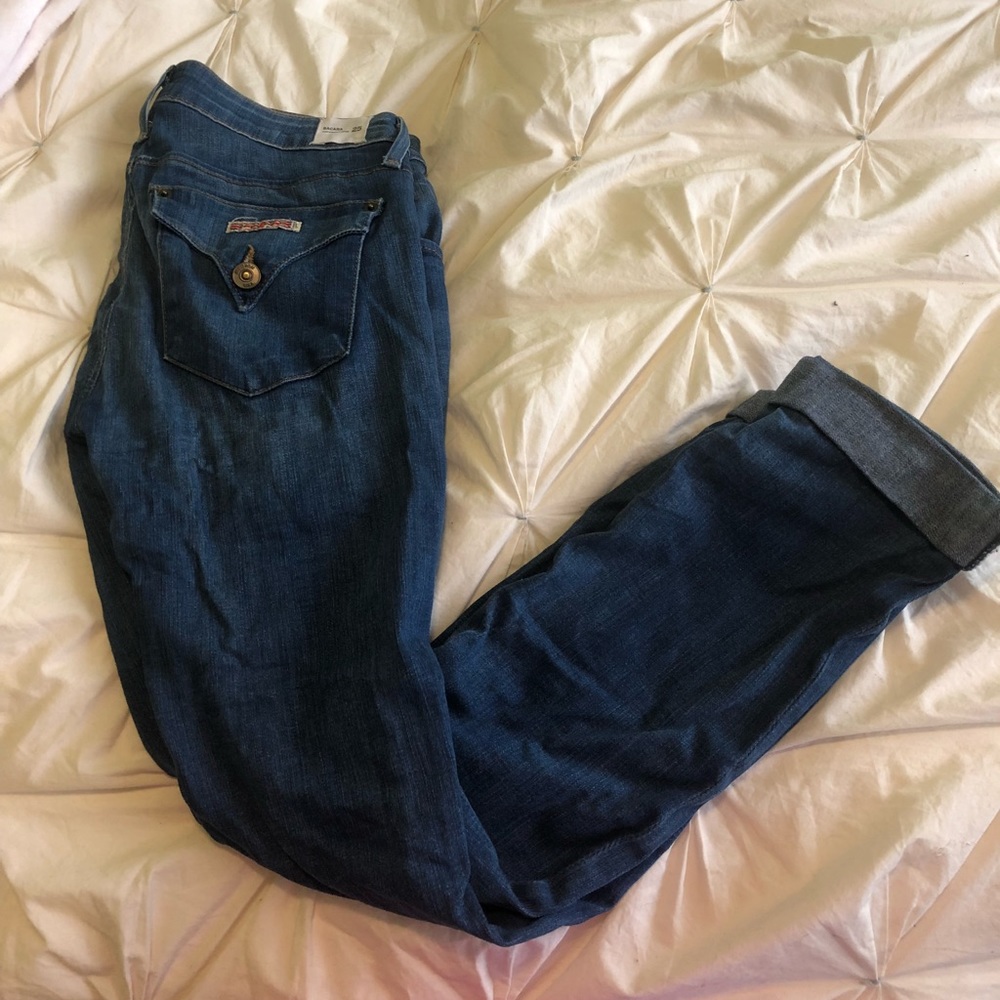 Hudson Cuffed Jeans